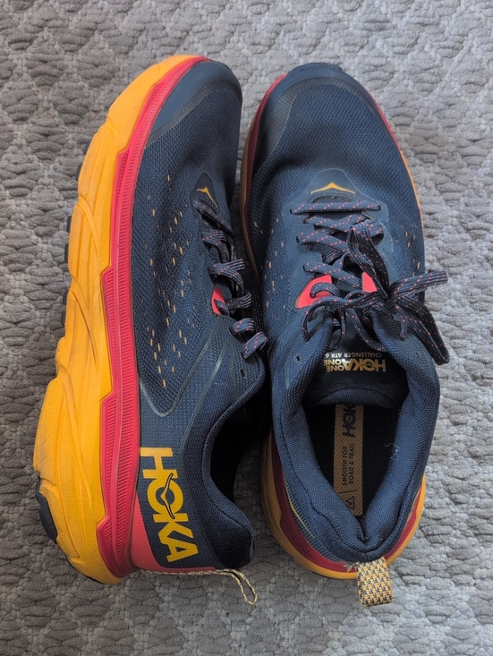 Hoka Other - Hoka Men's Navy, Yellow,  Red Sneakers Size 11